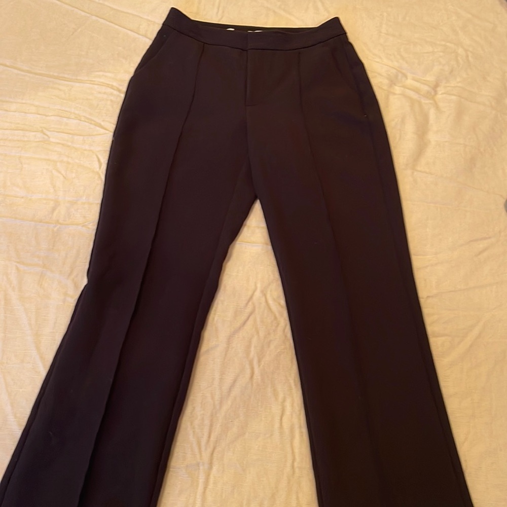 Black Nine West Size 2 wide leg slacks